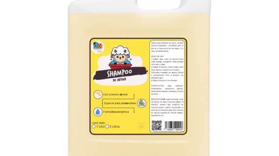 Shampoo De Avena Orgánico 5 Litros Perros & Mascotas