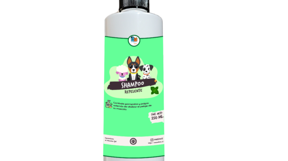 Shampoo Para Perros Y Mascotas 250 Ml Repelente