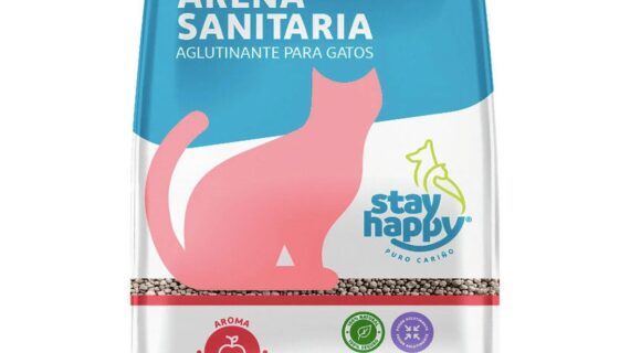 Arena Ultra Aglutinante Para Gatos 4kg Control Olores Manzana
