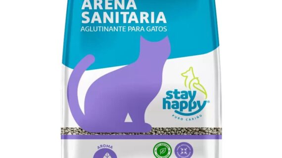 Arena Ultra Aglutinante Gatos Stayhappy 2kg Control Olores
