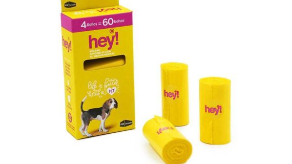 4 Rollos Bolsas De Caca Excremento Biodegradable Perro Pets