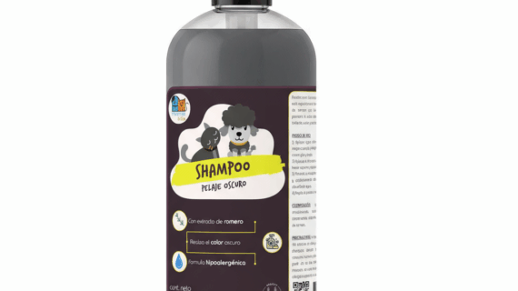Super Shampoo Pelaje Negro Orgánico 1 Litro Perros & Mascotas