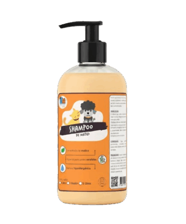 Super Shampoo De Matico Orgánico 1 Litro Para Mascotas