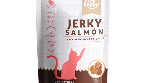 Snack Gatos Trozos De Salmon 100% Natural