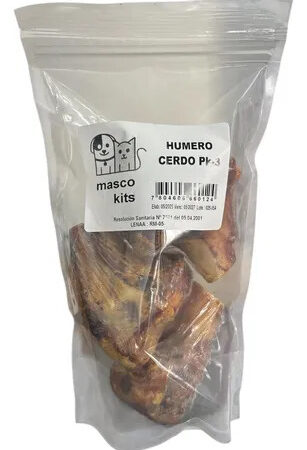 Snack Hueso Humero De Cerdo Para Perro Golosinas 3 Unidades
