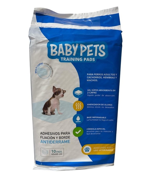 10 Pañales Sabanillas Para Perros 60x60cm Control De Olores - Imagen 3