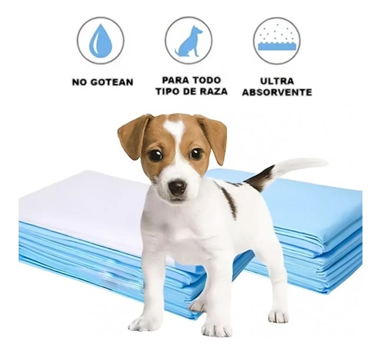 10 Pañales Sabanillas Para Perros 60x60cm Control De Olores - Imagen 6