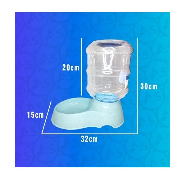 Bebedero Para Perros Gatos Mascota Dispensador De Agua 3,5lt - Imagen 2