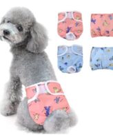 Calzón De Celo Para Perritas Lavable Talla M Raza Mediana