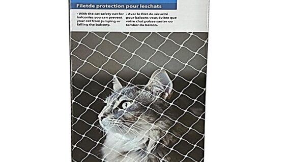 9 Metros Cuadrados Malla Seguridad / Control Mascotas 3x3 Cm