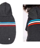 Polerón Sport Para Perros Raza Grande Mascotas Gris Talla 2xl