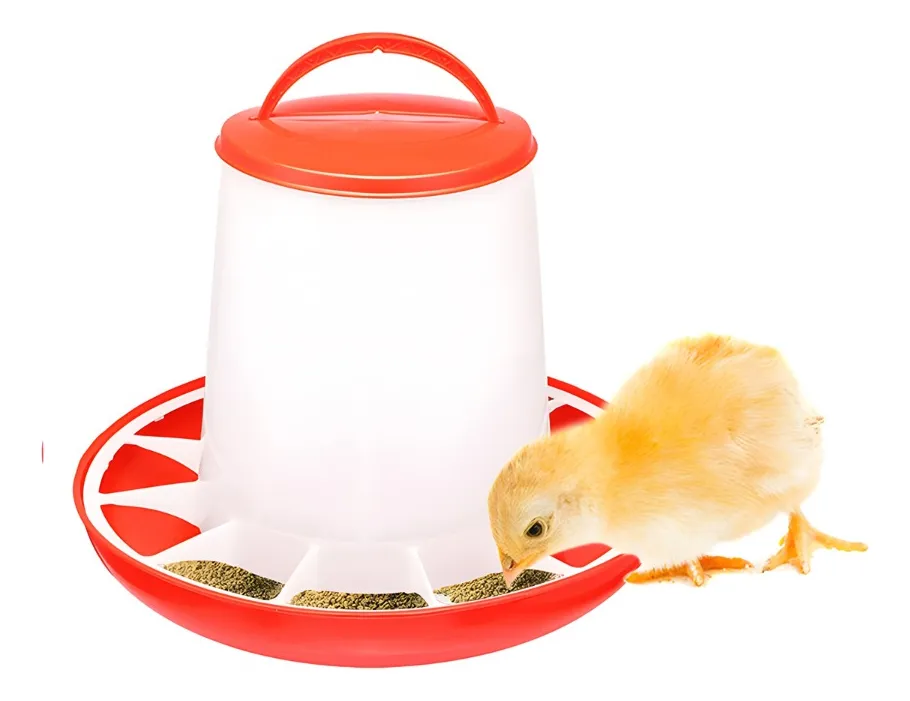 Comedero Para Gallinas 6kg Granja Pollos Roro Comederos Aves Pajareras - Imagen 5