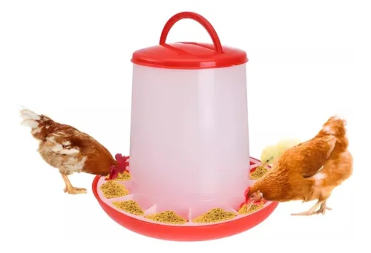 Comedero Para Gallinas 6kg Granja Pollos Roro Comederos Aves Pajareras - Imagen 6