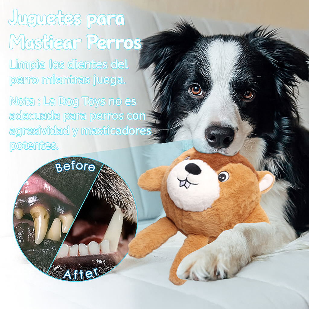 Juguete De Peluche Pelota Masticable Para Perros Mascotas - Imagen 5
