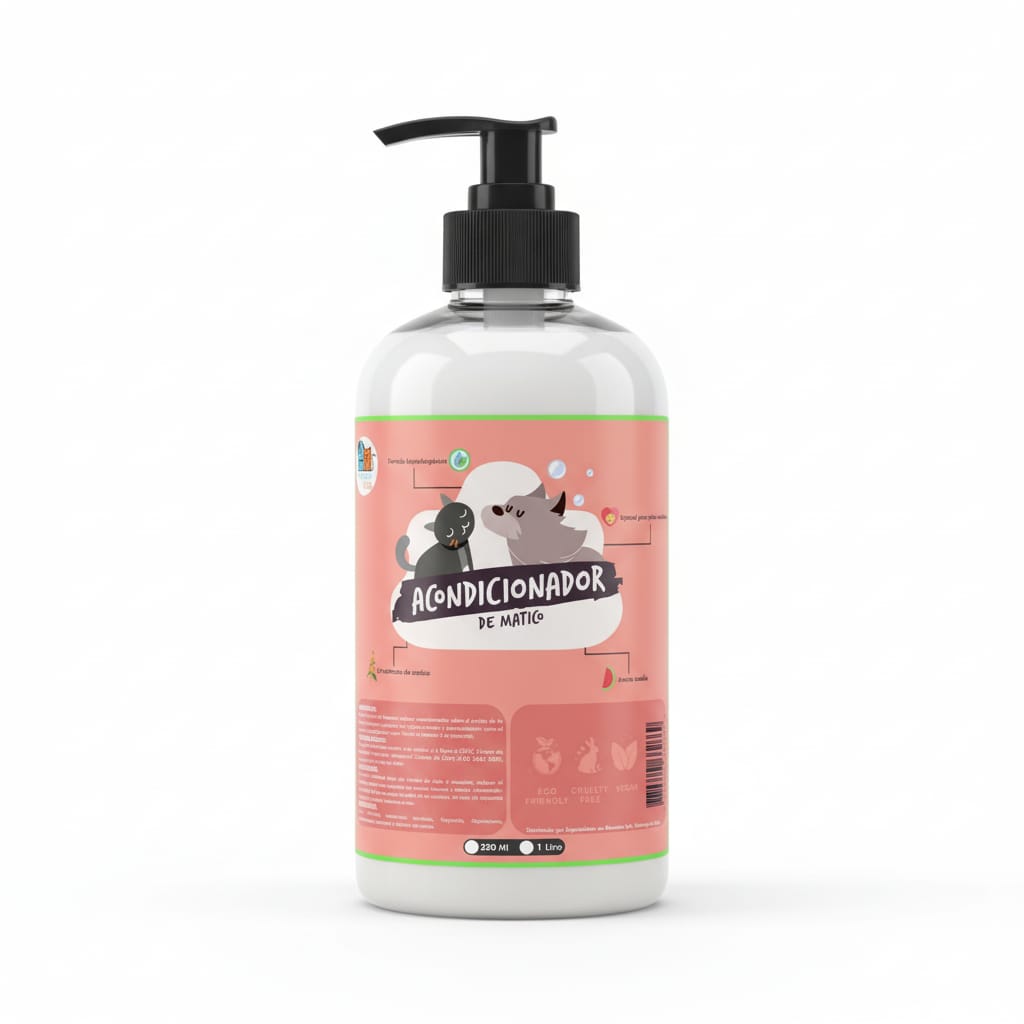 Acondicionador De Matico Perro & Gato Piel Sensible 1 Litro