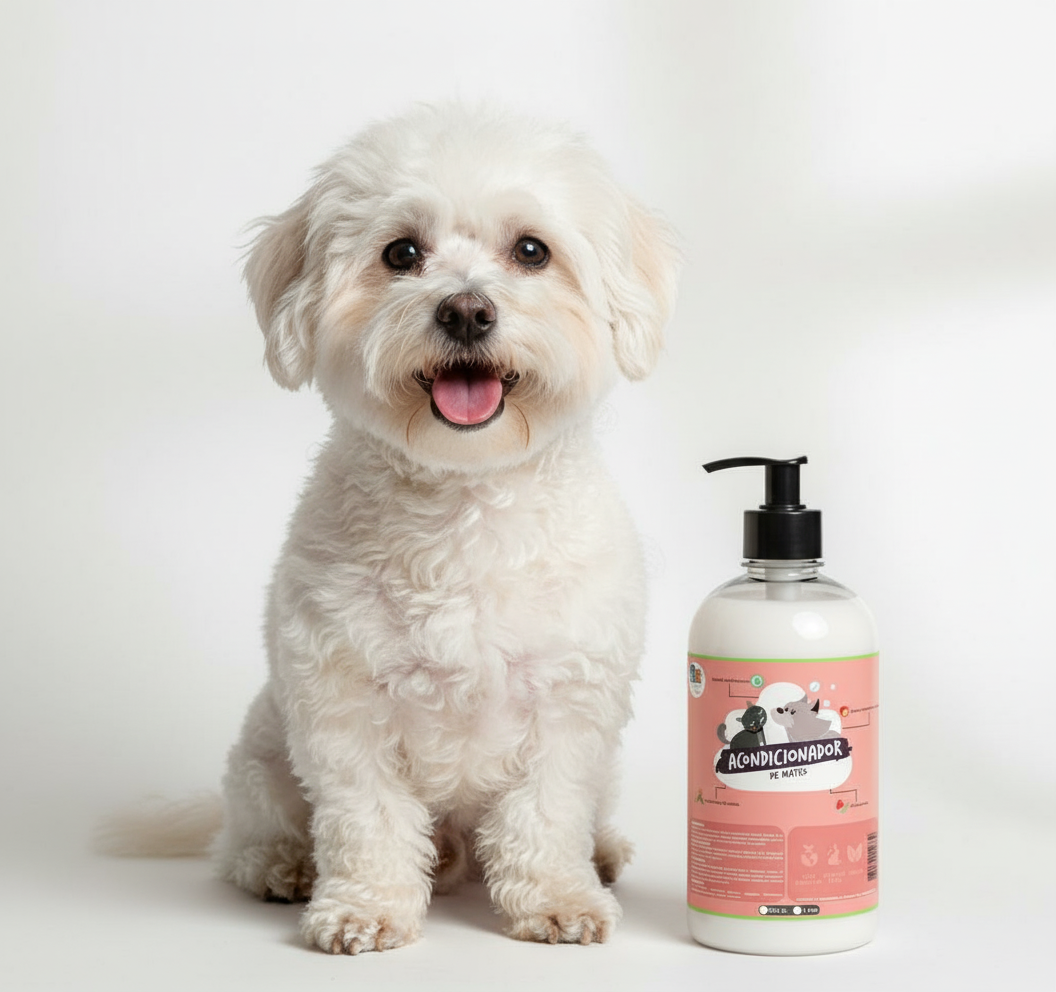 Acondicionador De Matico Perro & Gato Piel Sensible 1 Litro - Imagen 4