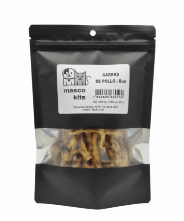 Patas De Pollo Deshidratadas Para Perro Mascota (8 Un) 100gr